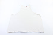90's Nike Embroidered Logo White Tank Top - ThriftedThreads.com