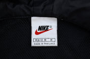 90's Nike Embroidered Logo Yellow, Black & White Parka Jacket - Jacket - Thrifted Threads