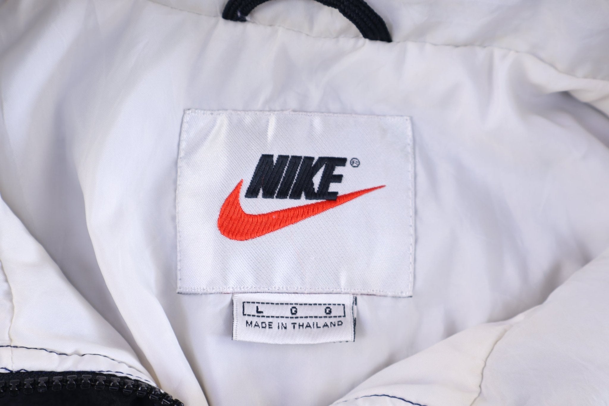 90's Nike Full Zip Multicolor Windbreaker - Jacket - Thrifted Threads