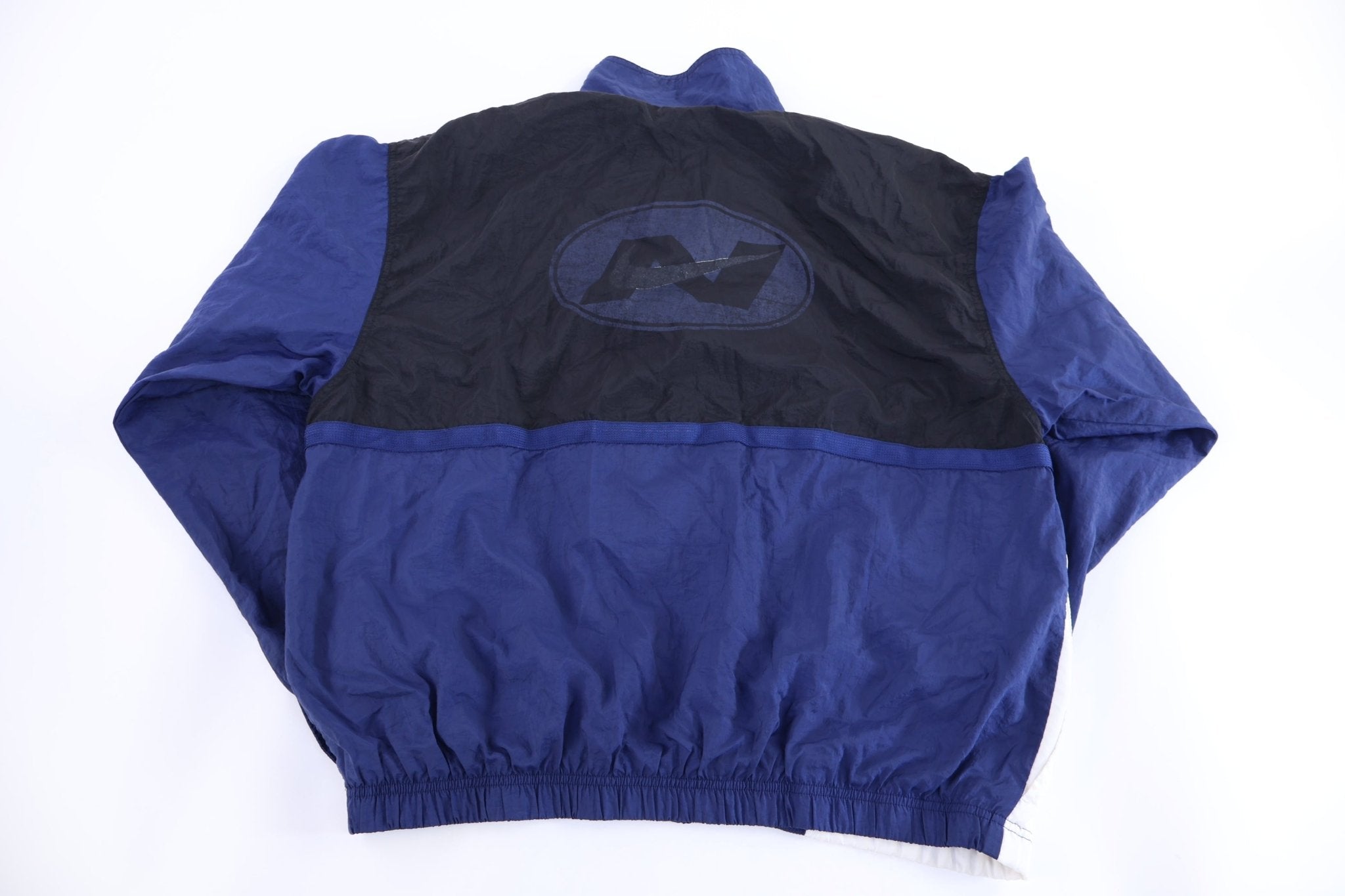 90's Nike Full Zip Multicolor Windbreaker - Jacket - Thrifted Threads