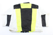 90's Nike International Embroidered Black, White, & Neon Zip Up Jacket - Jackets - Thrifted Threads