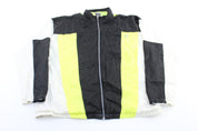 90's Nike International Embroidered Black, White, & Neon Zip Up Jacket - Jackets - Thrifted Threads