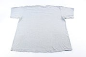90's Nike Logo Grey T-Shirt - ThriftedThreads.com