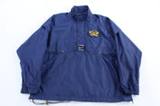 90's Nike University of Michigan Quarter Zip Windbreaker - ThriftedThreads.com