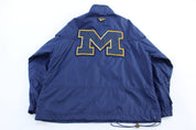 90's Nike University of Michigan Quarter Zip Windbreaker - Jacket - Thrifted Threads
