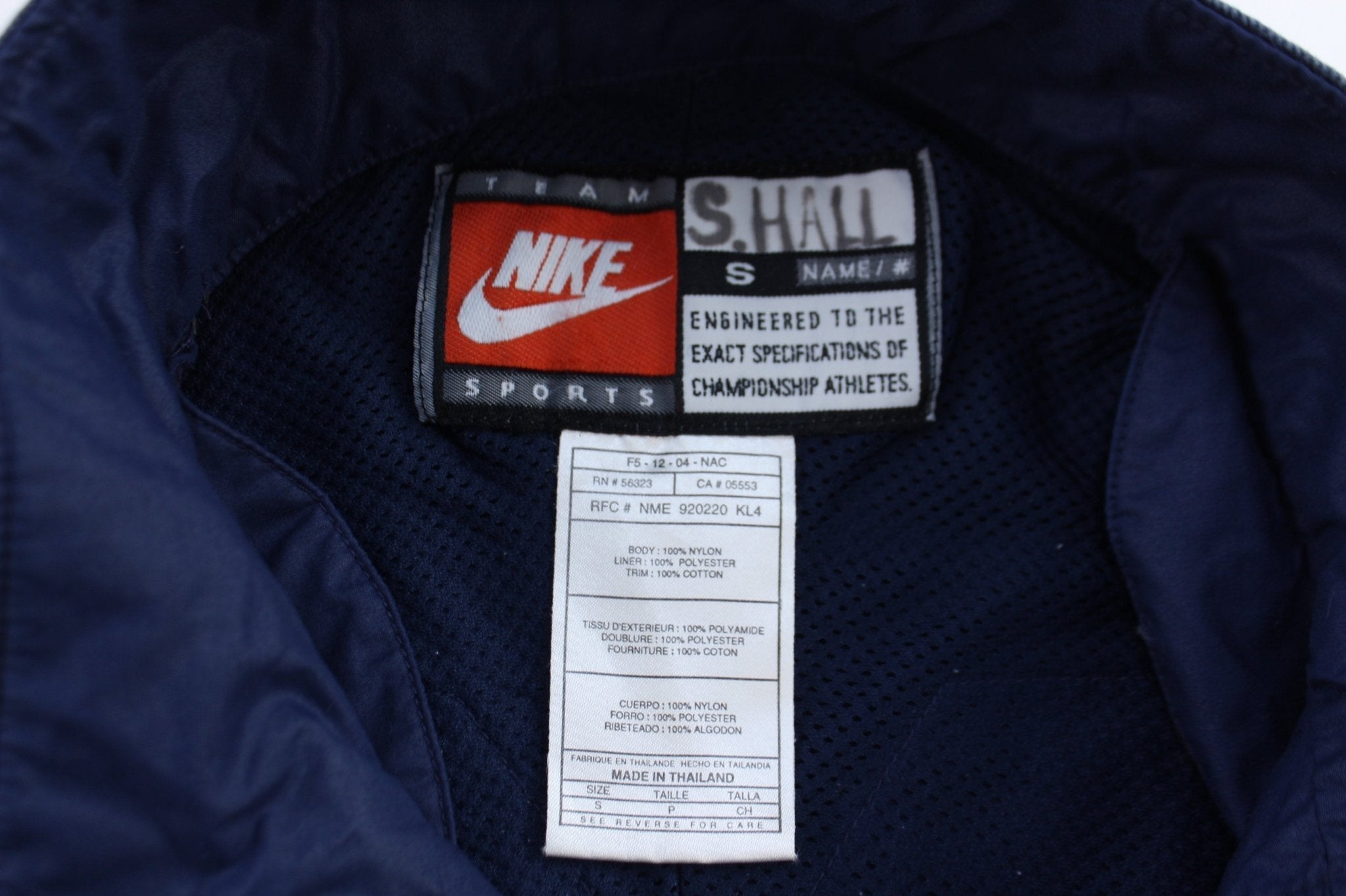 90's Nike University of Michigan Quarter Zip Windbreaker - Jacket - Thrifted Threads
