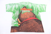 90's Nintendo Donkey Kong Country All Over Graphic T-shirt - Shirts & Tops - Thrifted Threads