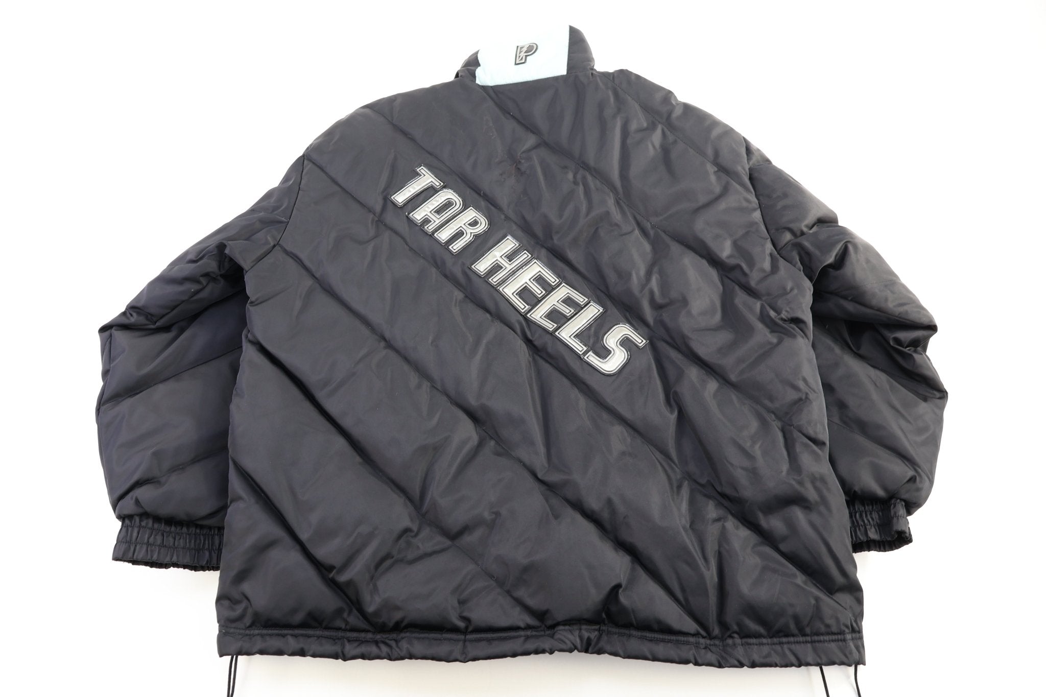 90's North Carolina Tar Heels Full Zip Puffer Jacket - Jacket - Thrifted Threads