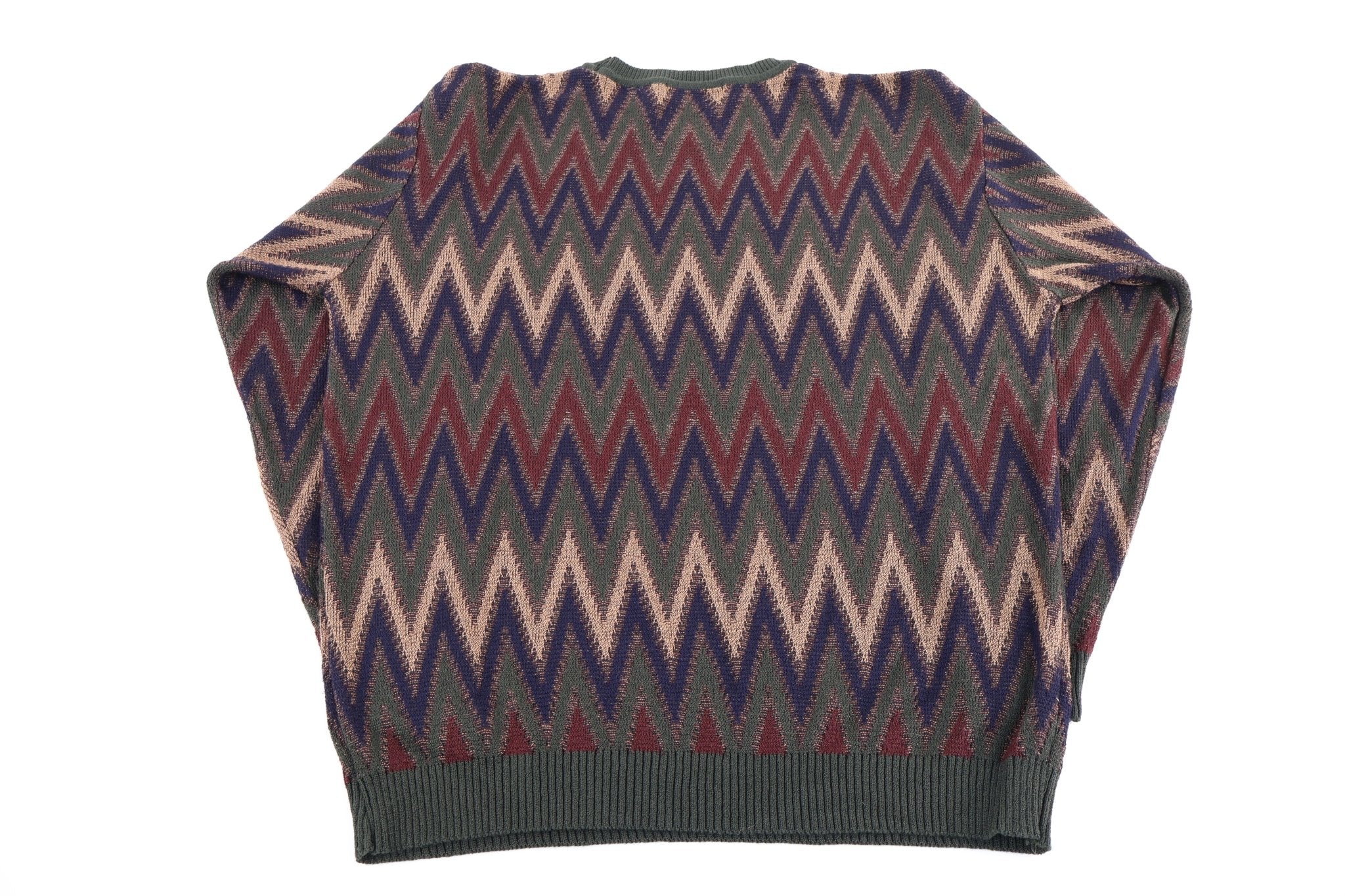 90's Northern Isles Multipattern Knit Sweater - Sweater - Thrifted Threads