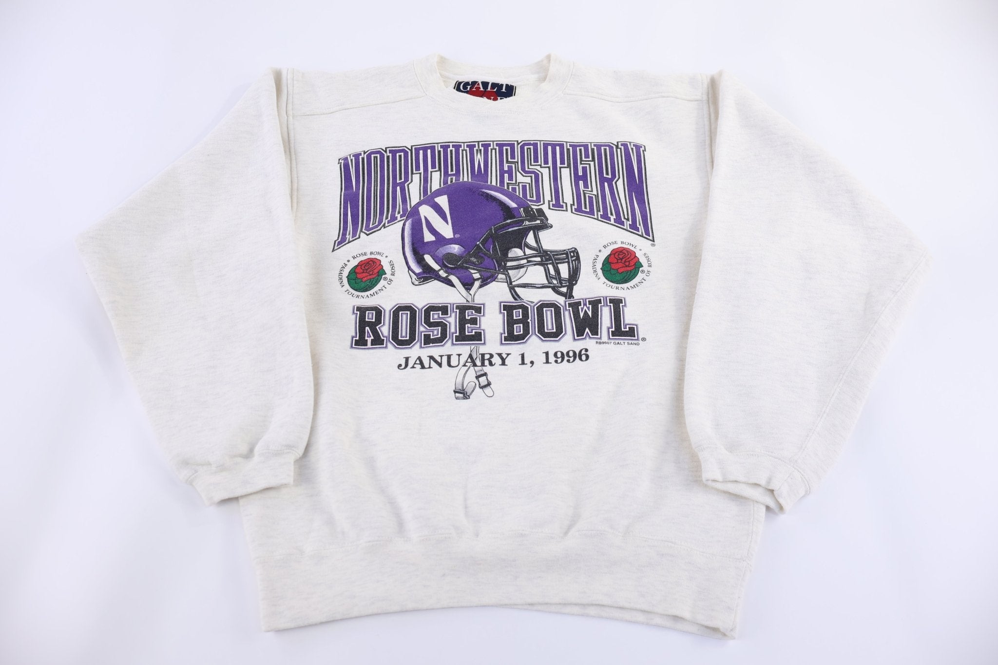90's Northwestern Rose Bowl Sweatshirt - Sweatshirt - Thrifted Threads