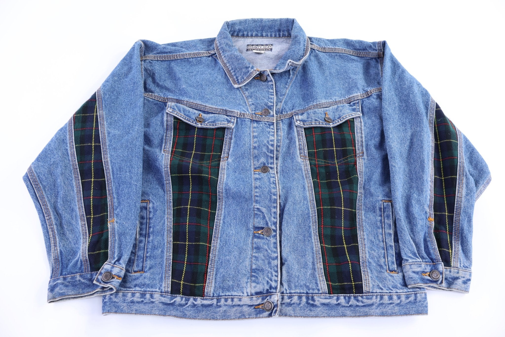 90's Nuovo County Seat Denim Jacket - Jacket - Thrifted Threads