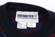 90's Obermeyer Multicolor Knit Sweater - Sweater - Thrifted Threads