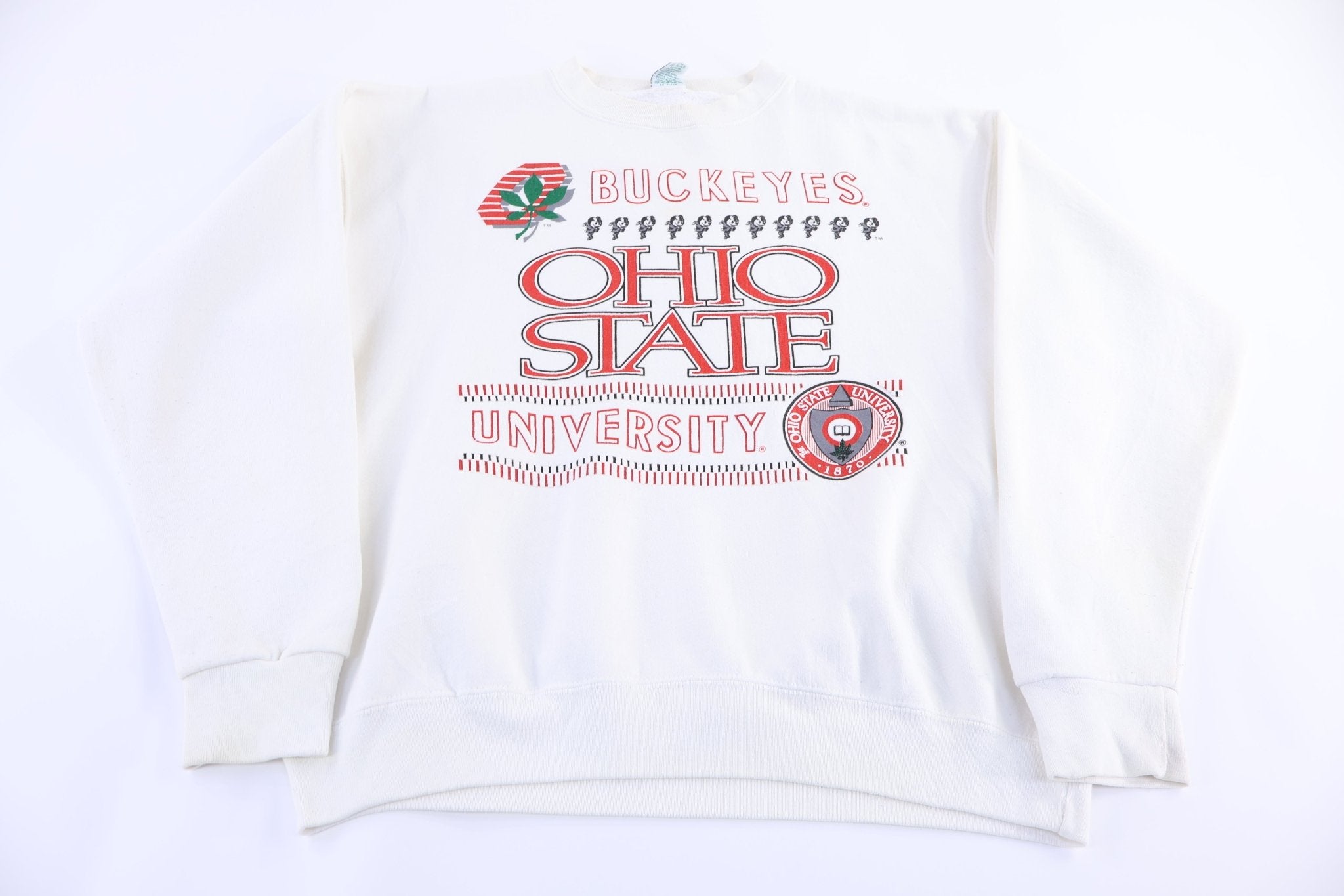 90's Ohio State Buckeyes Sweatshirt - Sweatshirt - Thrifted Threads