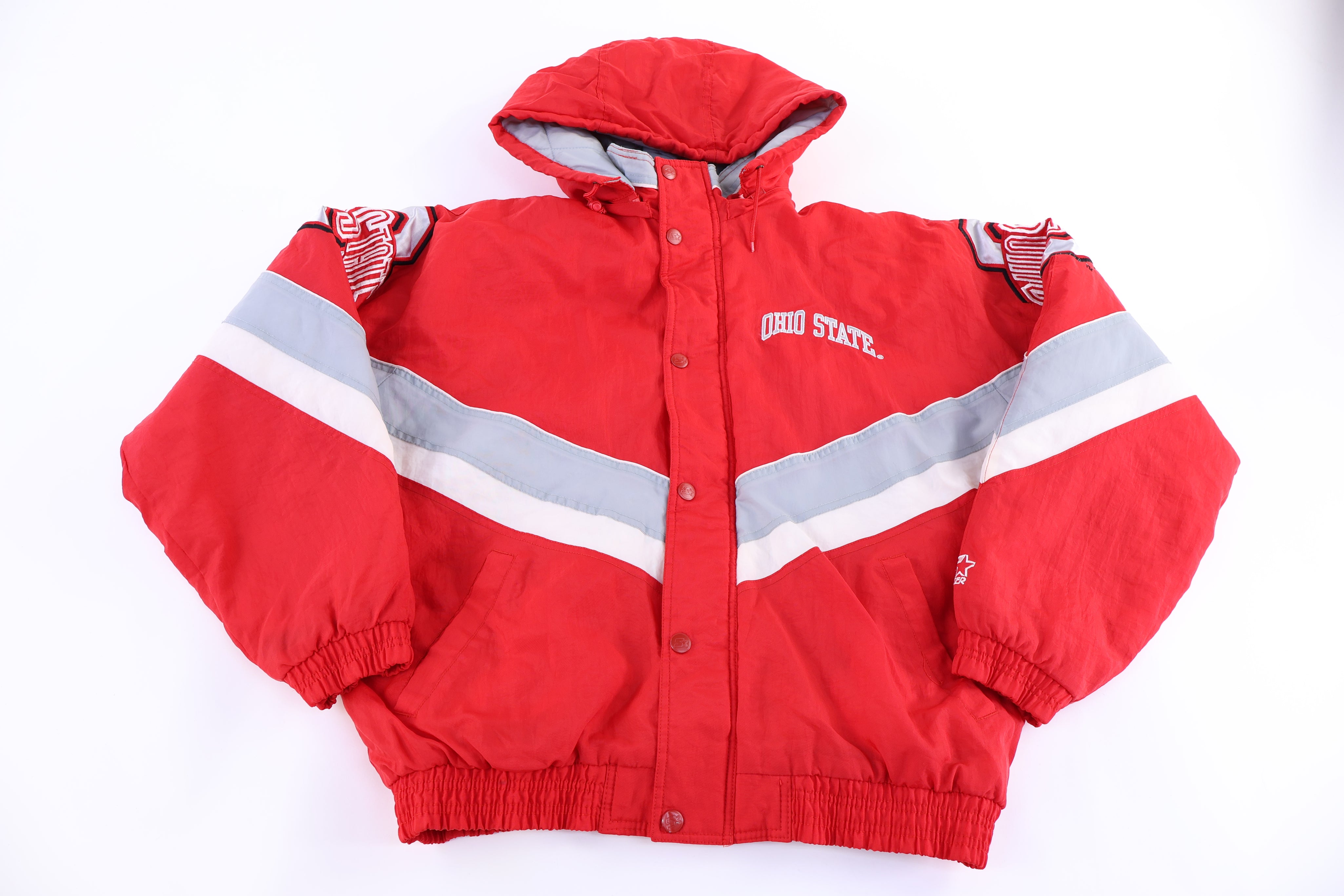 90's Ohio State University Full Zip Jacket - Jacket - Thrifted Threads