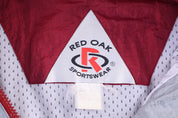 90's Oklahoma Sooners Full Zip Windbreaker Jacket - Jacket - Thrifted Threads