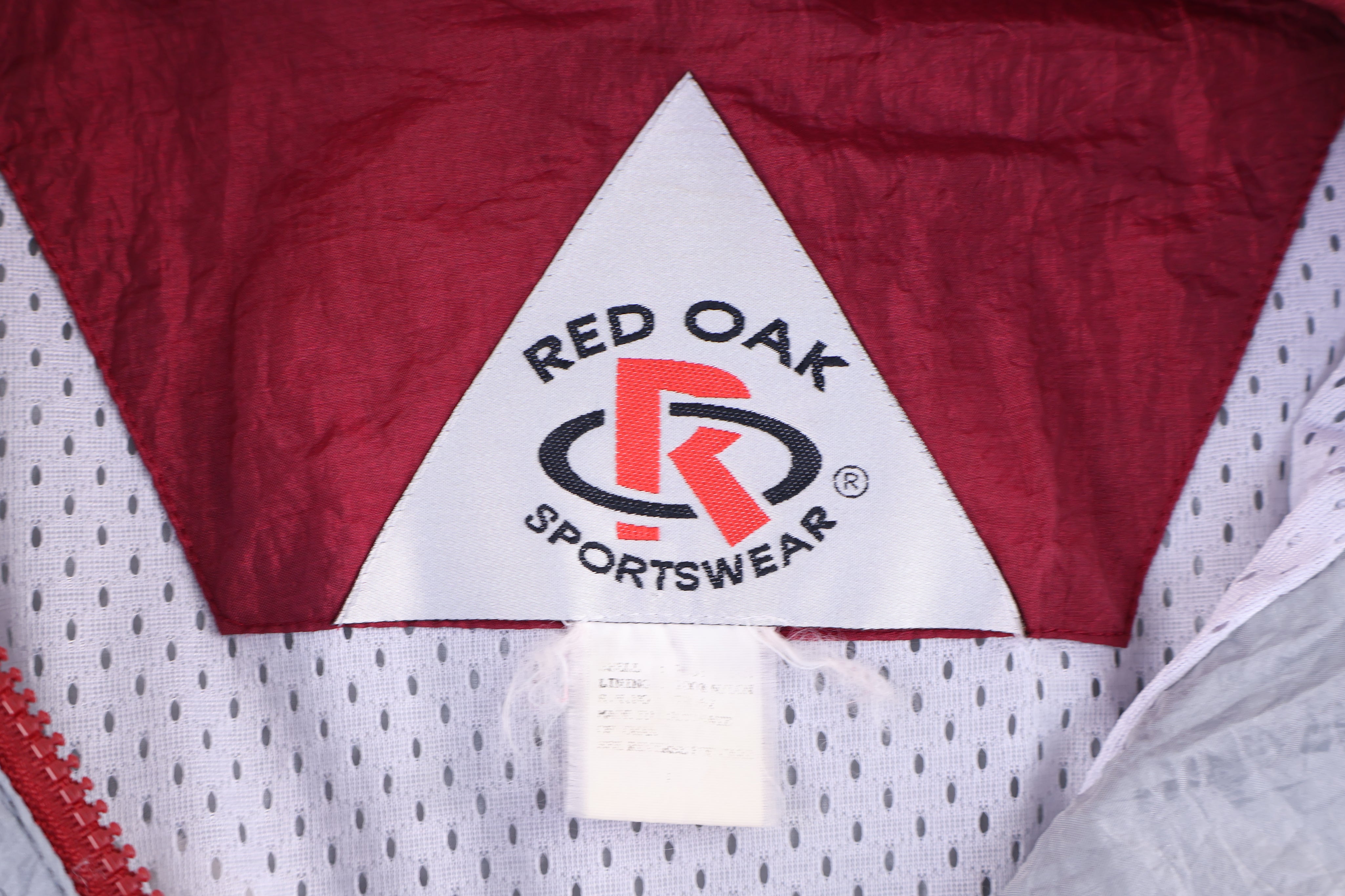 90's Oklahoma Sooners Full Zip Windbreaker Jacket - Jacket - Thrifted Threads