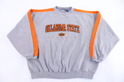 90's Oklahoma State University Embroidered Sweatshirt - Sweatshirt - Thrifted Threads
