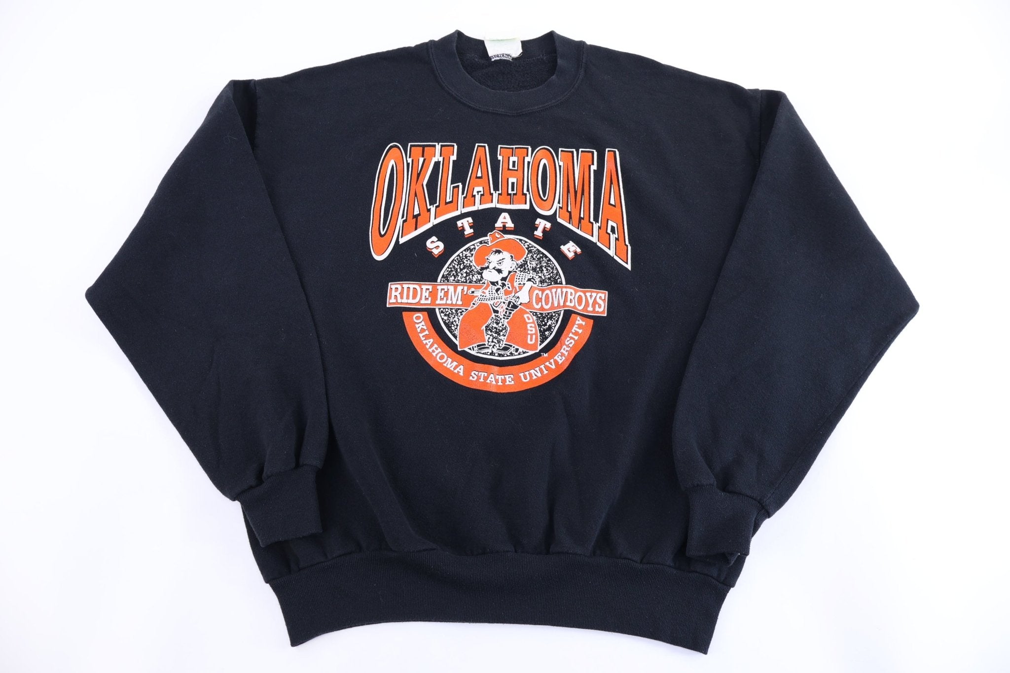 90's Oklahoma State University Sweatshirt - Sweatshirt - Thrifted Threads