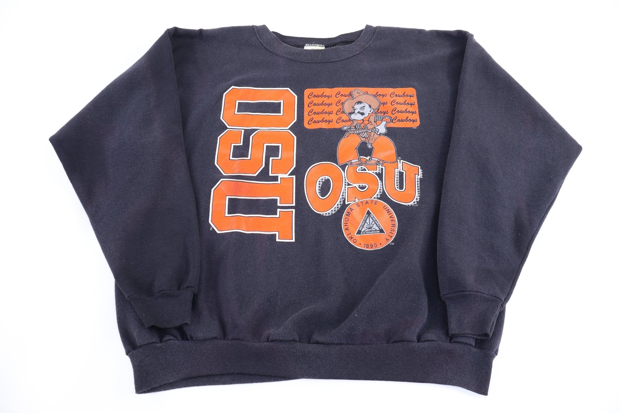 90's Oklahoma State University Sweatshirt - Sweatshirt - Thrifted Threads