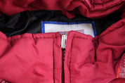 90's Oklahoma University Embroidered Logo 7 Zip Up Jacket - ThriftedThreads.com