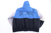 90's Orlando Magic Basketball Full Zip Puffer Jacket - Jacket - Thrifted Threads