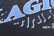 90's Orlando Magic Basketball Striped T-Shirt - ThriftedThreads.com