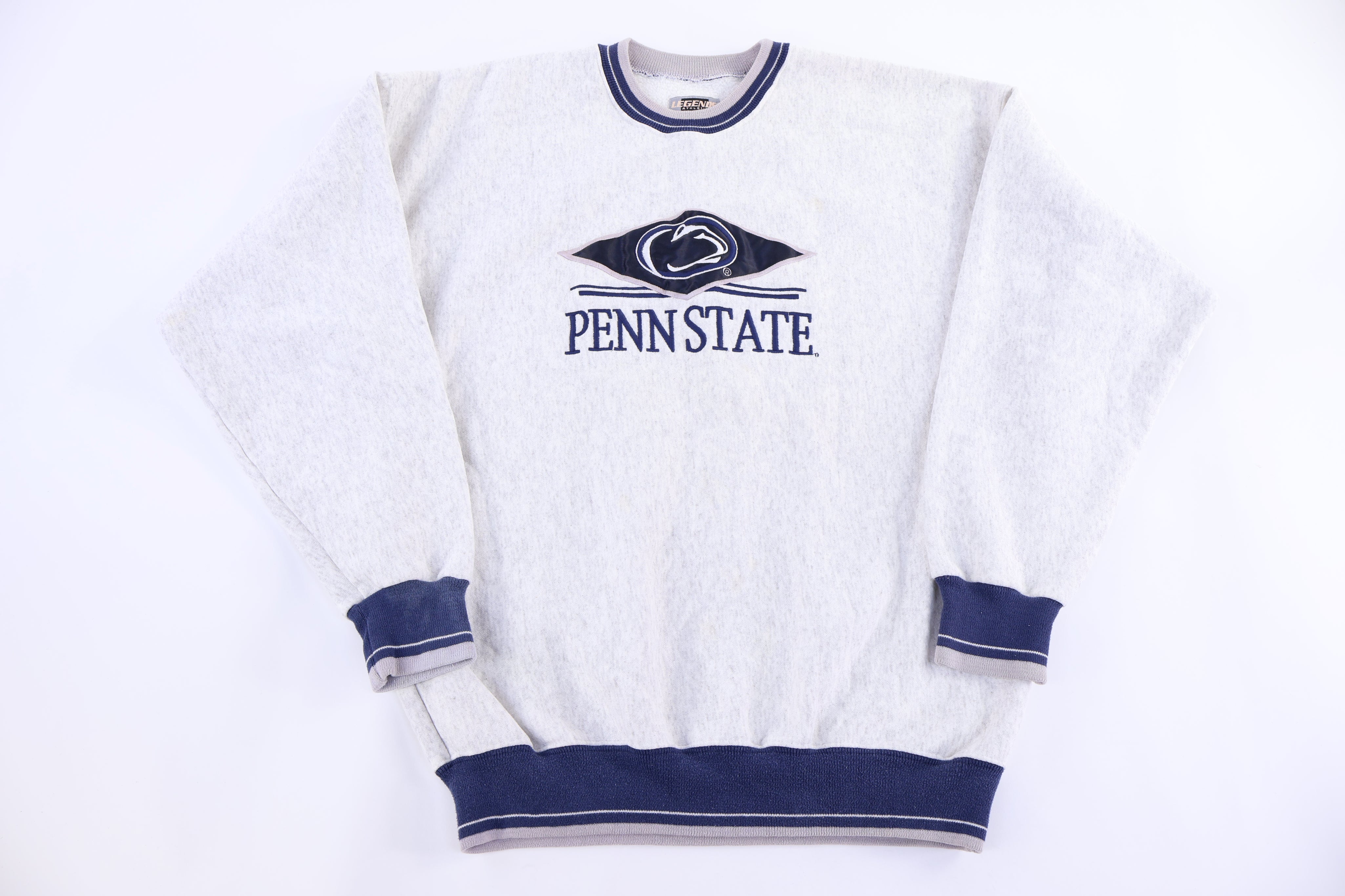 90's Penn State University Embroidered Sweatshirt - Sweatshirt - Thrifted Threads