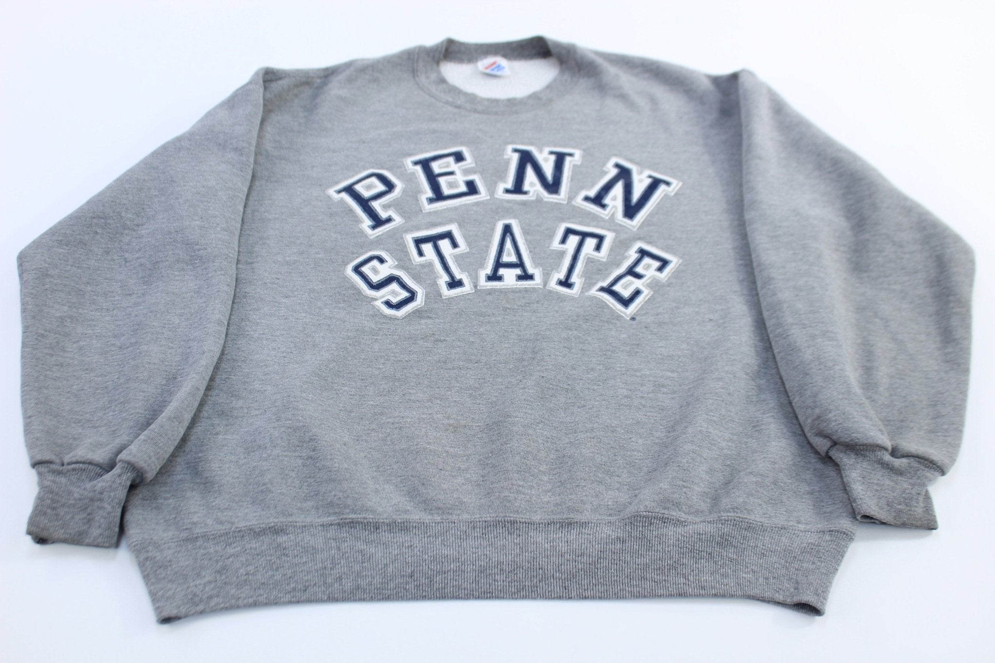90's Penn State University Grey Sweatshirt - ThriftedThreads.com