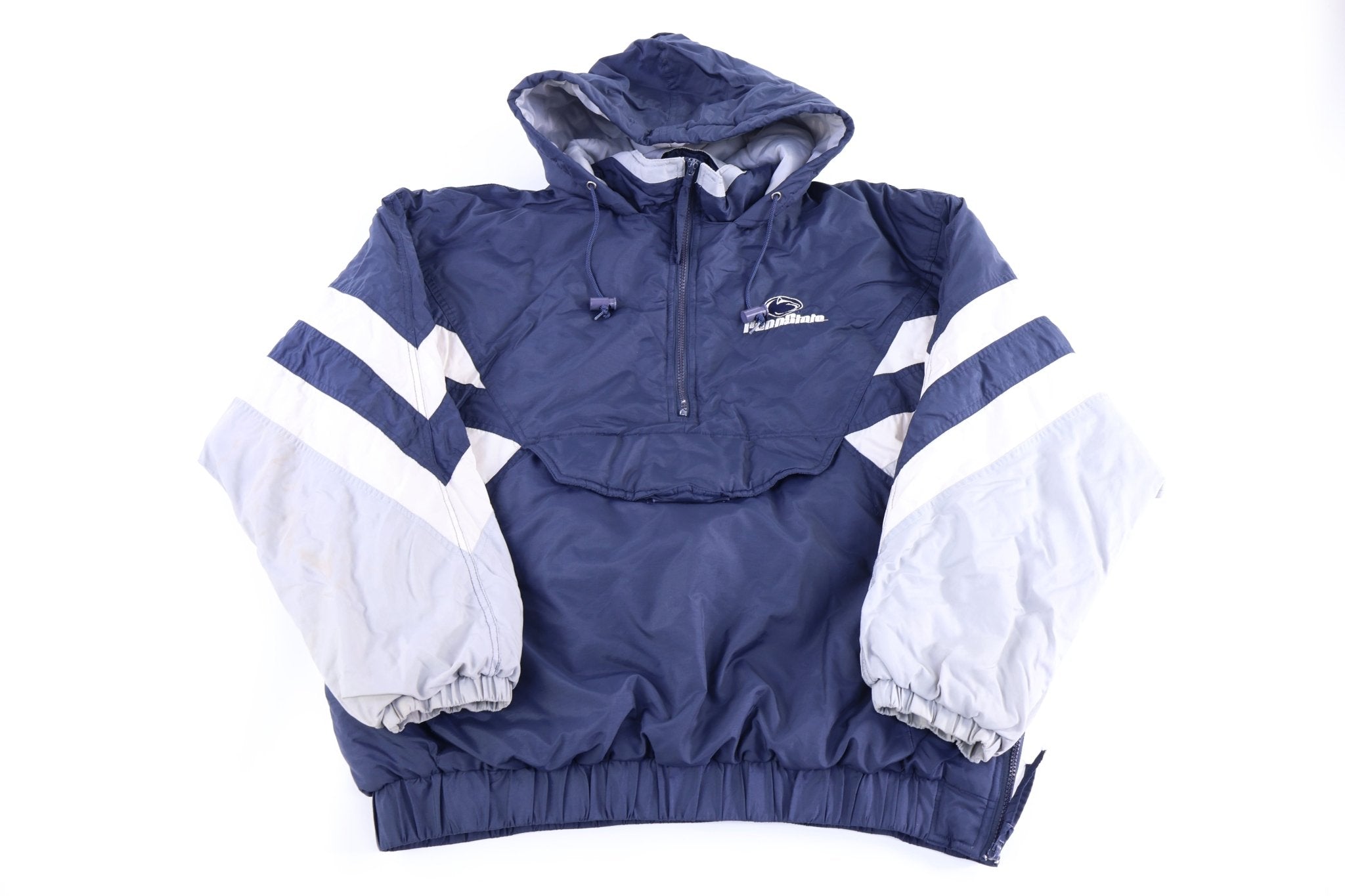 90's Penn State University Half Zip Puffer Jacket - Jacket - Thrifted Threads
