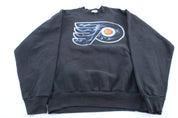 90's Philadelphia Flyers Pro Player Hockey Sweatshirt - ThriftedThreads.com