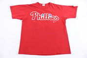 90's Philadelphia Phillies Baseball T-shirt - Shirts & Tops - Thrifted Threads