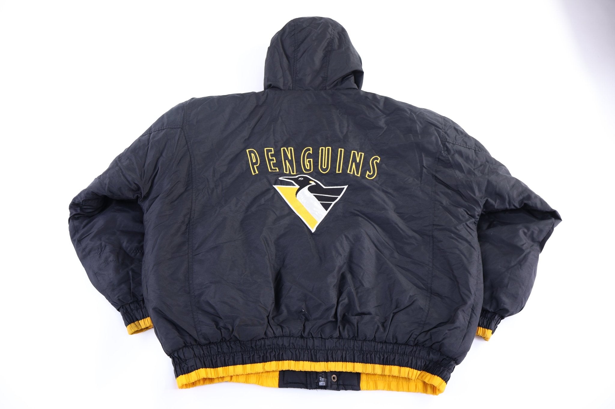 90's Pittsburgh Penguins Hockey Full Zip Jacket - Jacket - Thrifted Threads