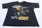 90's Pittsburgh Penguins Hockey "It's Just A Game" T-shirt - Shirts & Tops - Thrifted Threads