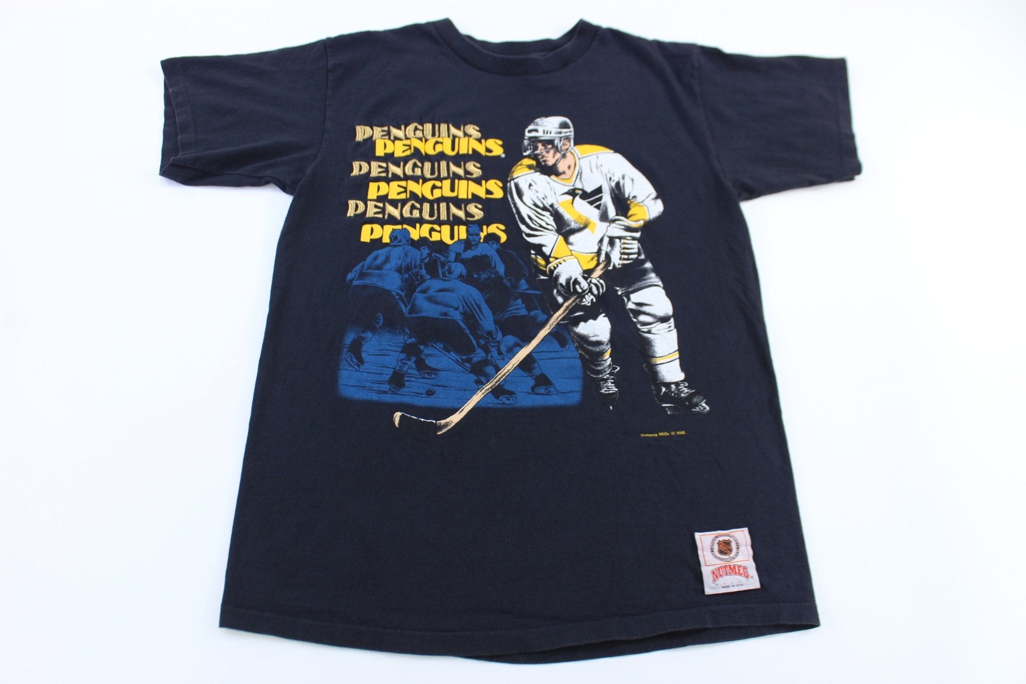 90's Pittsburgh Penguins Hockey T-shirt - ThriftedThreads.com