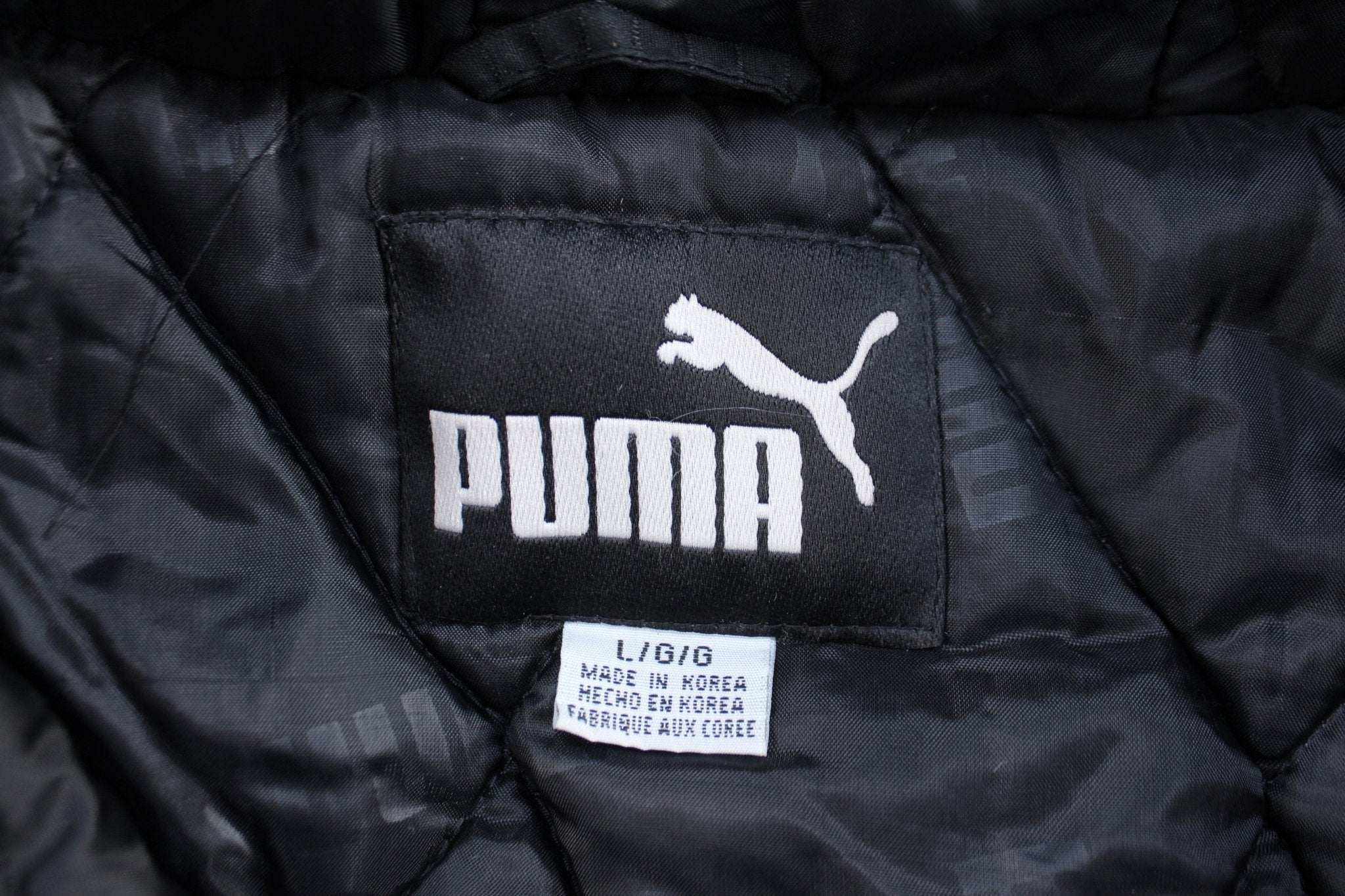 90's Pittsburgh Steelers Embroidered Puma Zip Up Jacket - Jacket - Thrifted Threads