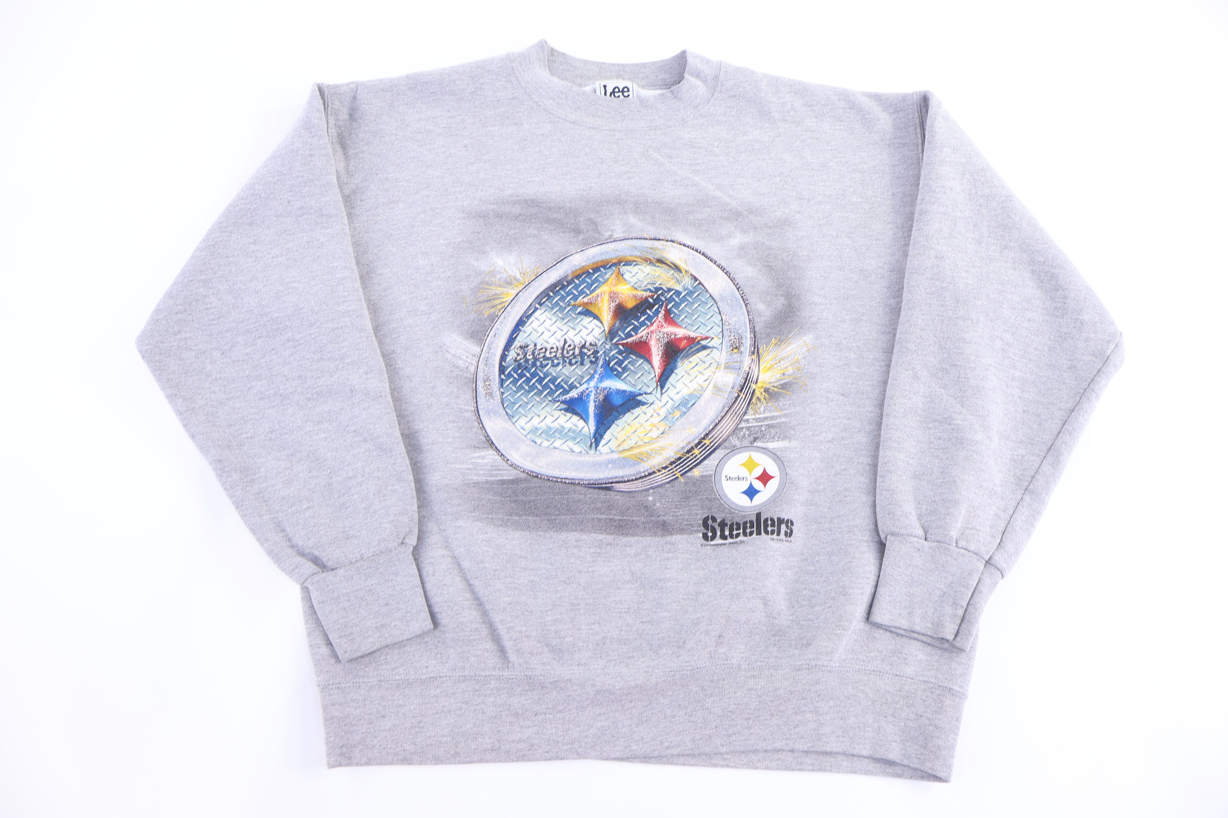 90's Pittsburgh Steelers Football Sweatshirt - Sweatshirt - Thrifted Threads