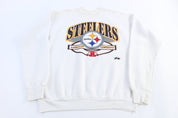 90's Pittsburgh Steelers Football Sweatshirt - Sweatshirt - Thrifted Threads