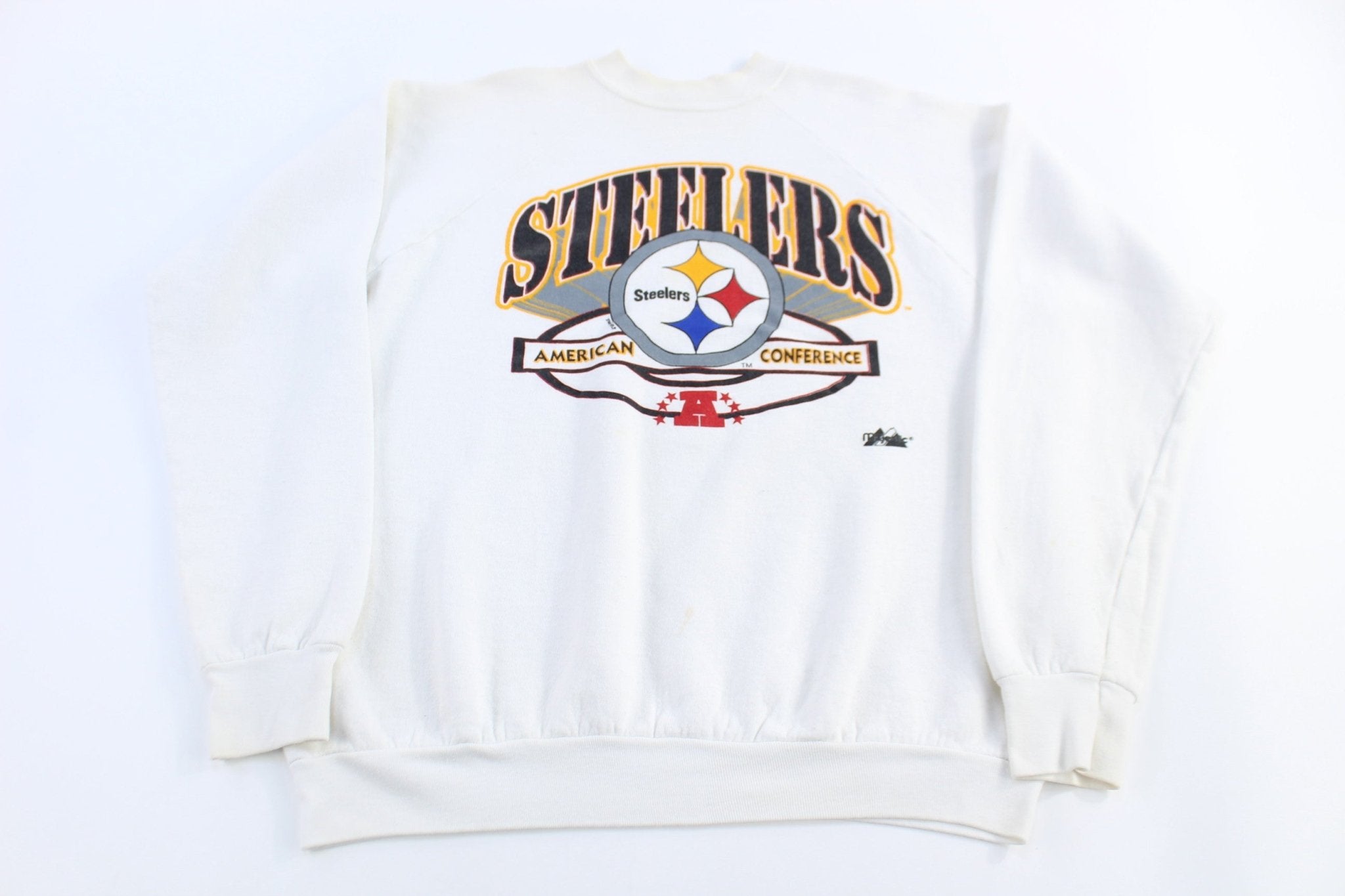 90's Pittsburgh Steelers Football Sweatshirt - Sweatshirt - Thrifted Threads