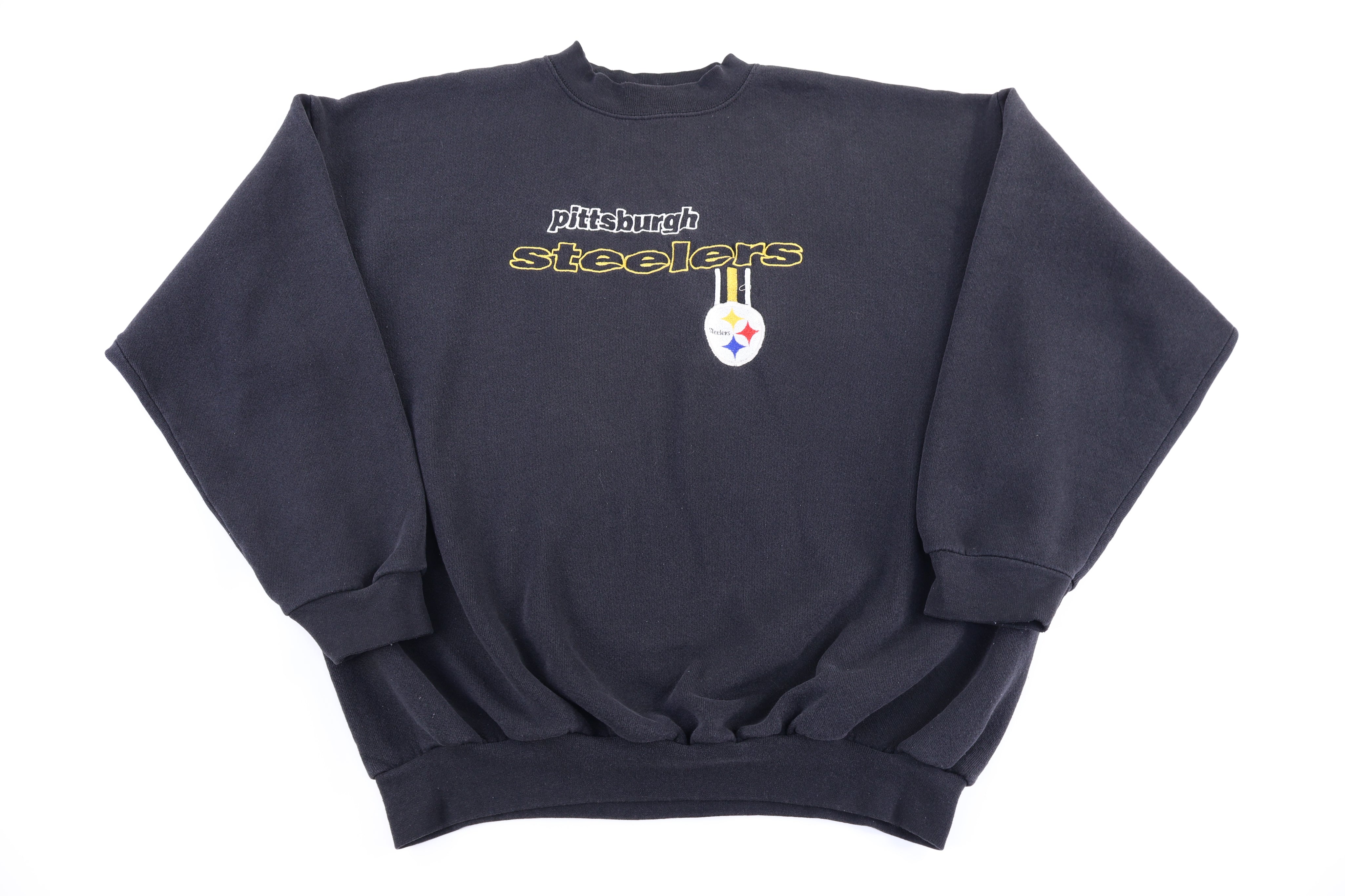 90's Pittsburgh Steelers Football Sweatshirt - Sweatshirt - Thrifted Threads