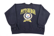 90's Pittsburgh Steelers Football Sweatshirt - Sweatshirt - Thrifted Threads