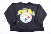 90's Pittsburgh Steelers Football Sweatshirt - Sweatshirt - Thrifted Threads