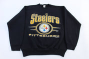 90's Pittsburgh Steelers Football Sweatshirt - Sweatshirt - Thrifted Threads