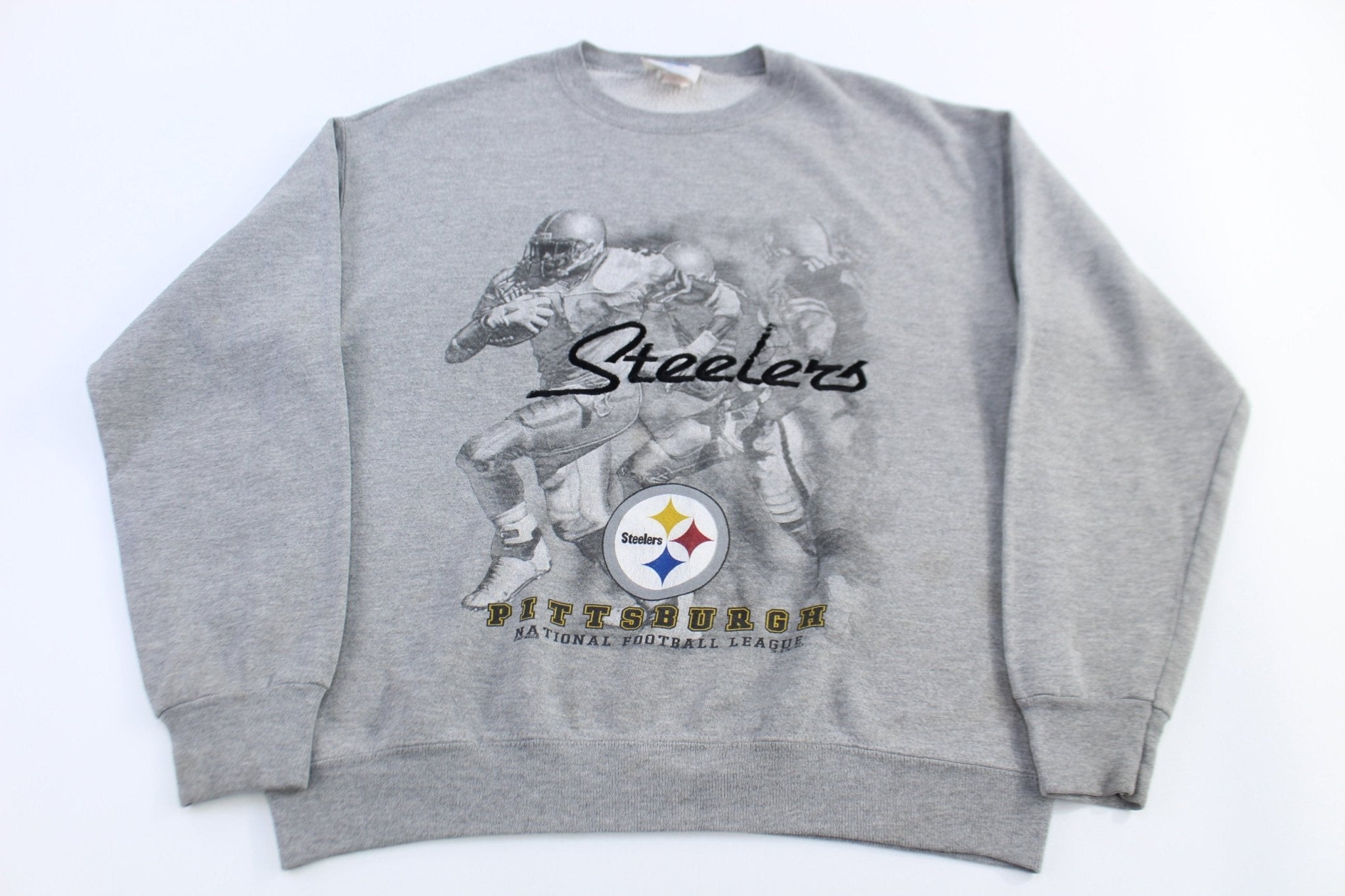 90's Pittsburgh Steelers Football Sweatshirt - Sweatshirt - Thrifted Threads
