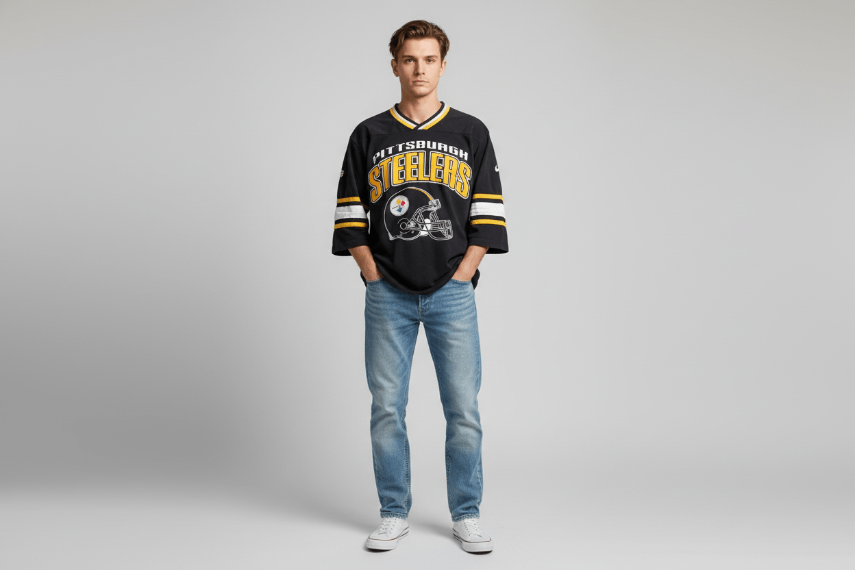 90's Pittsburgh Steelers Football T-shirt - ThriftedThreads.com