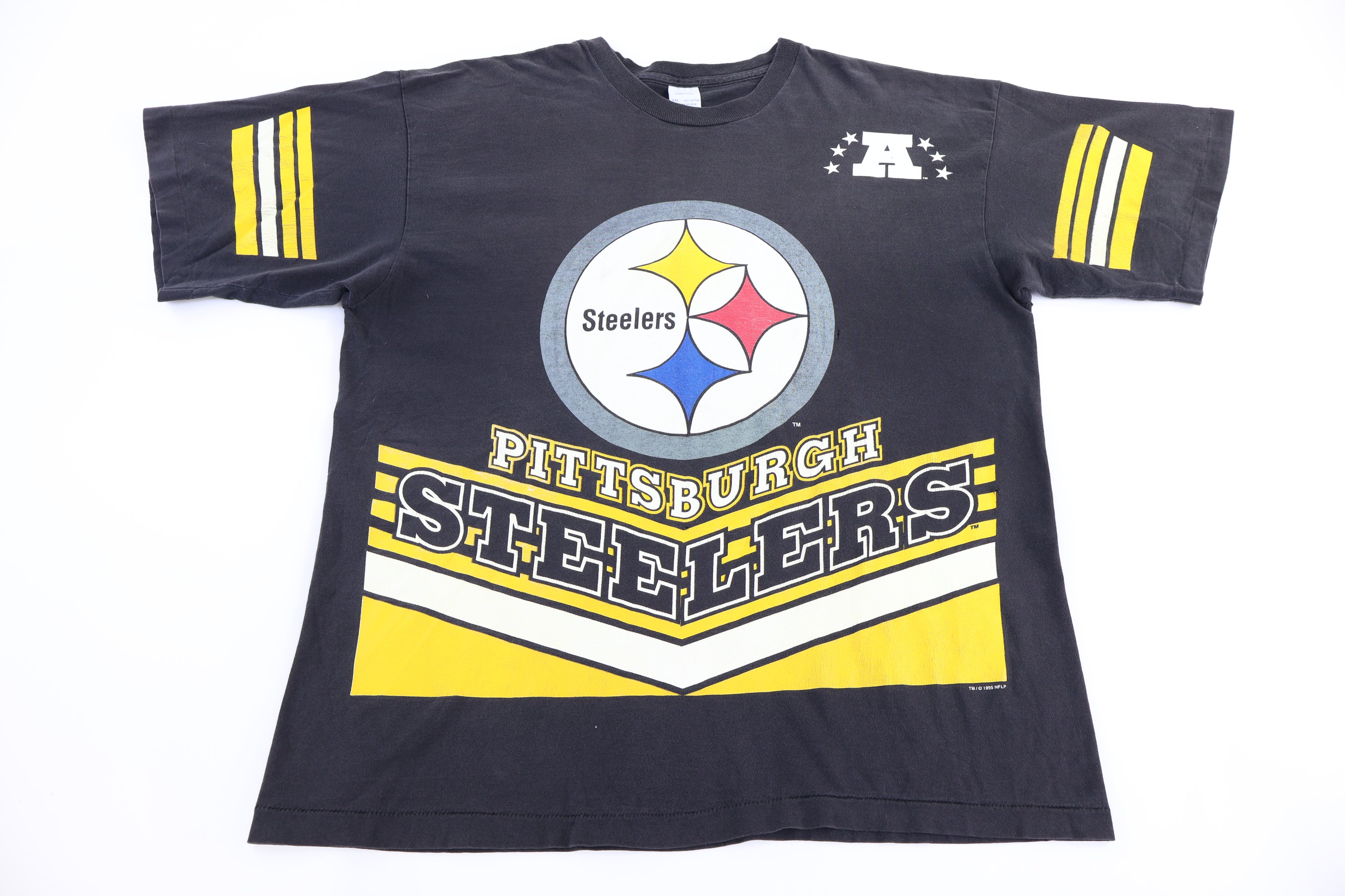 90's Pittsburgh Steelers Football T-shirt - Shirts & Tops - Thrifted Threads