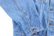 90's Planet Hollywood Embroidered Las Vegas Denim Jacket - Jacket - Thrifted Threads