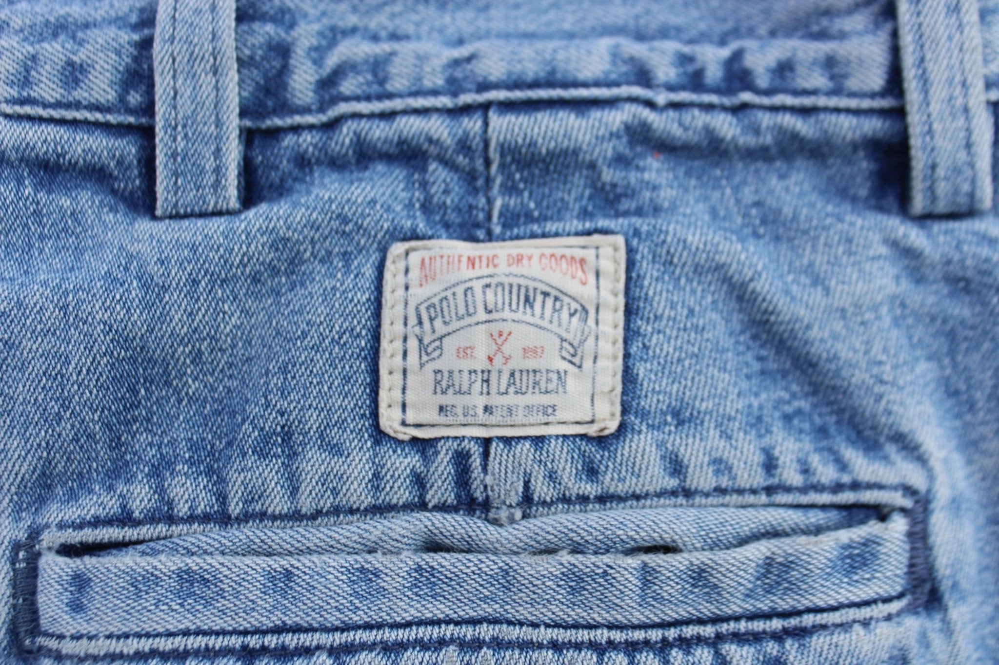 90's Polo by Ralph Lauren Polo Country Denim Jeans - ThriftedThreads.com