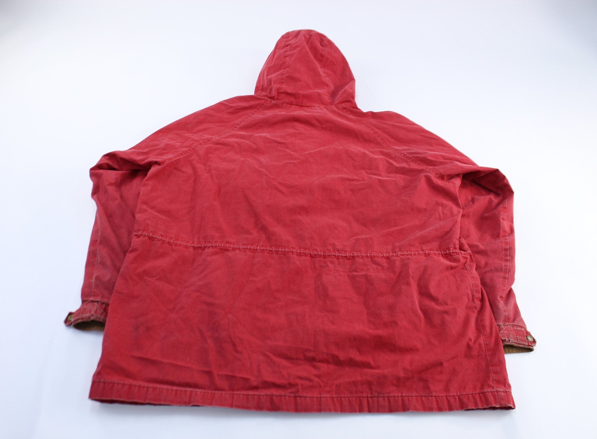 90's Polo by Ralph Lauren Red Zip Up Jacket - ThriftedThreads.com