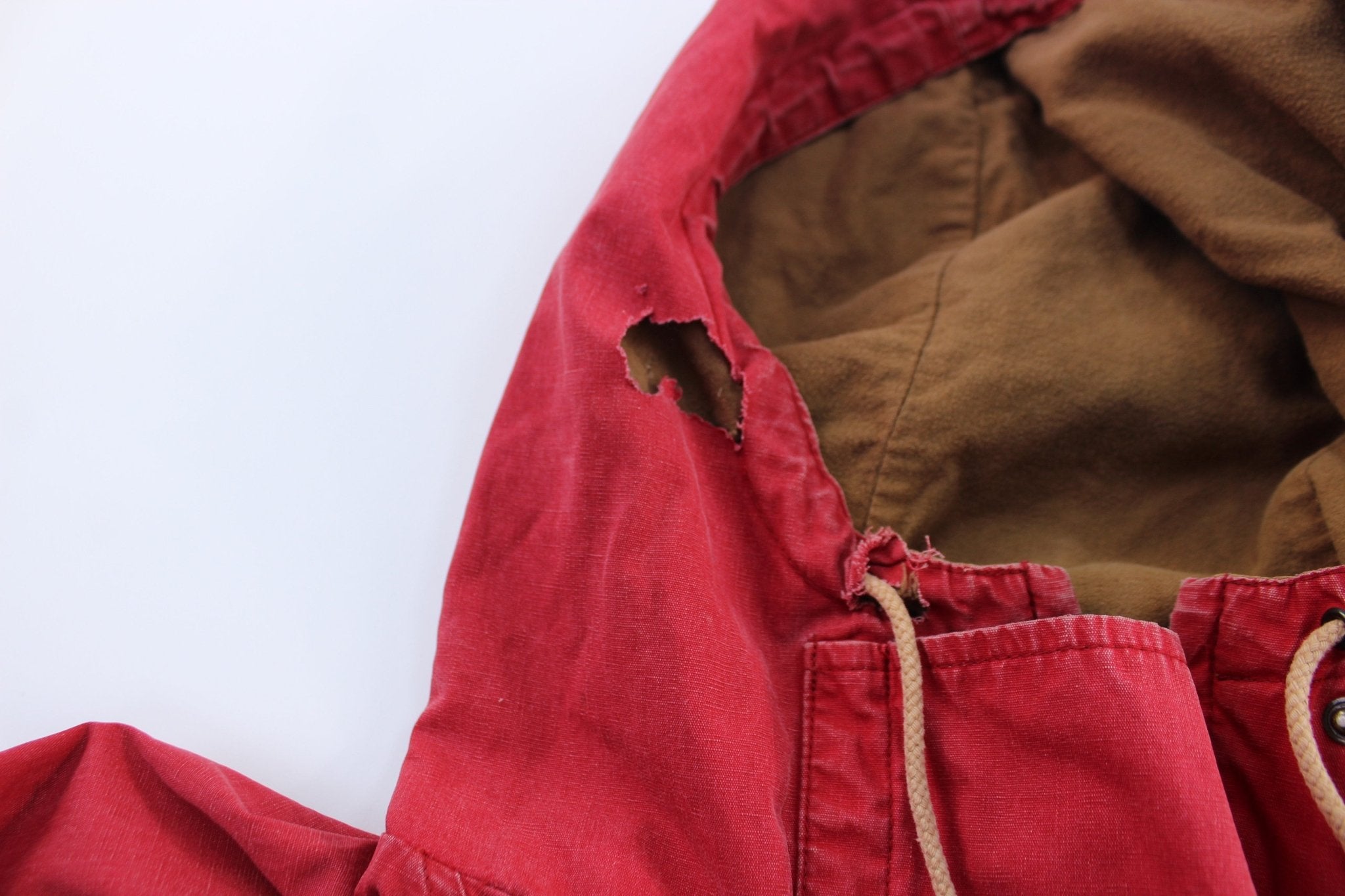 90's Polo by Ralph Lauren Red Zip Up Jacket - ThriftedThreads.com