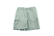 90's Popper Public Safety Green Cargo Shorts - ThriftedThreads.com